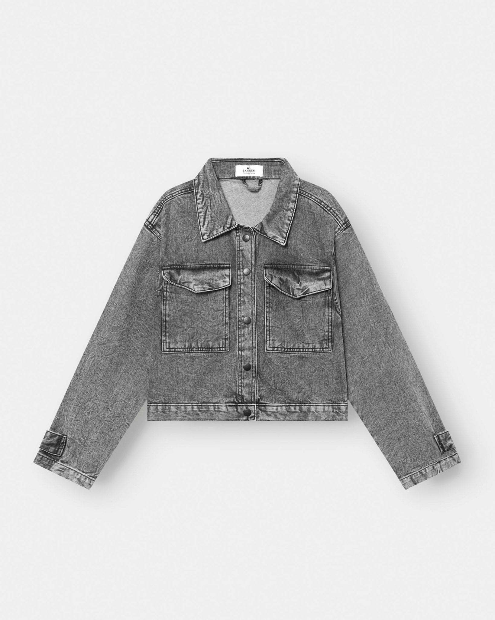 Denim Jacket washed Grey | Skagen - clothing.dk